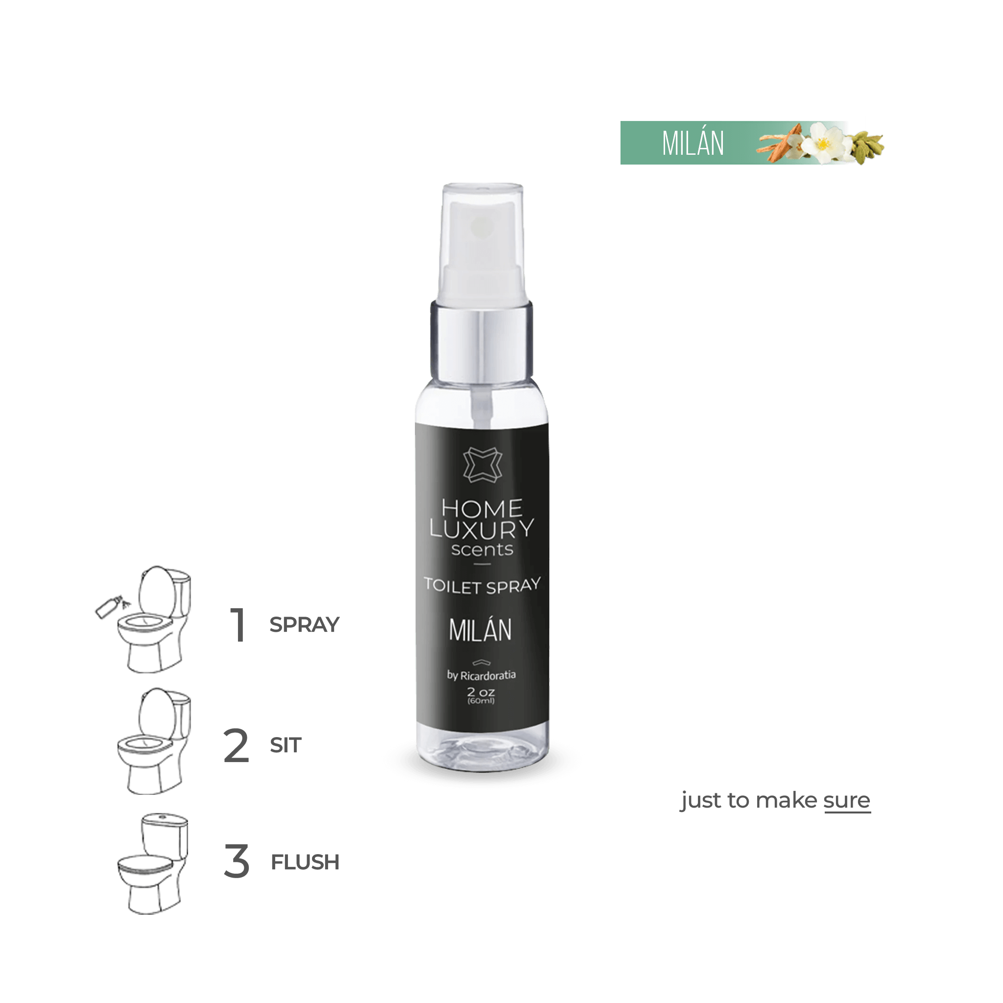Spray de inodoro - Milán
