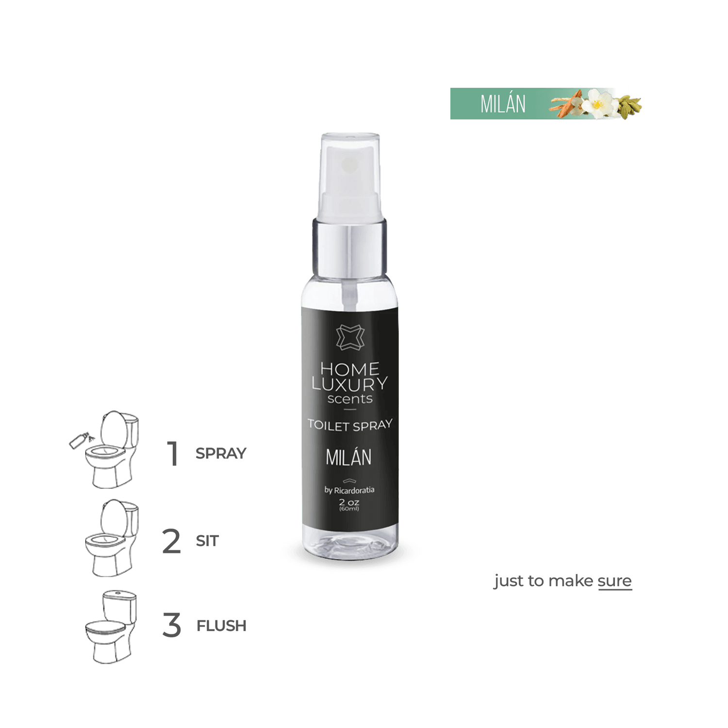 Spray de inodoro - Milán
